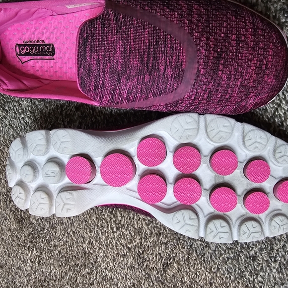 Skechers Go Walk 3 Shoes sz 9 - Picture 4 of 5